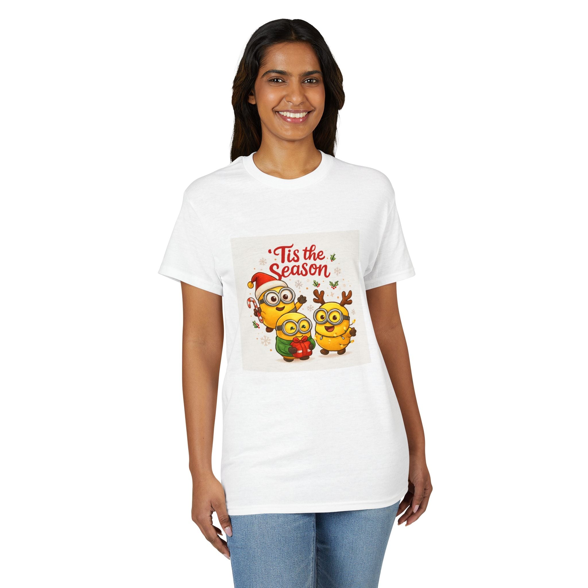 Tis the Season Holiday T-Shirt — Cute Minion-Style Christmas Tee
