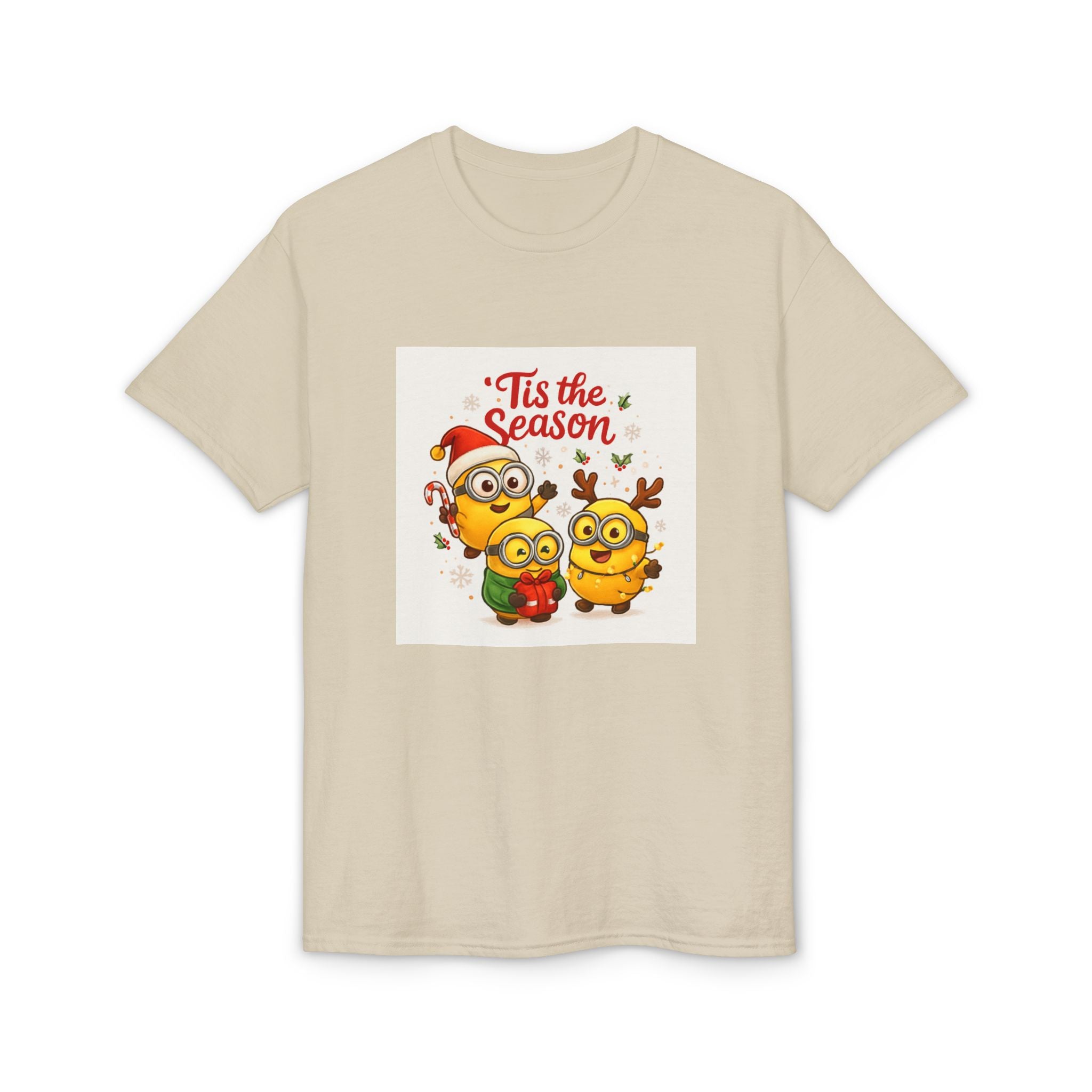 Tis the Season Holiday T-Shirt — Cute Minion-Style Christmas Tee