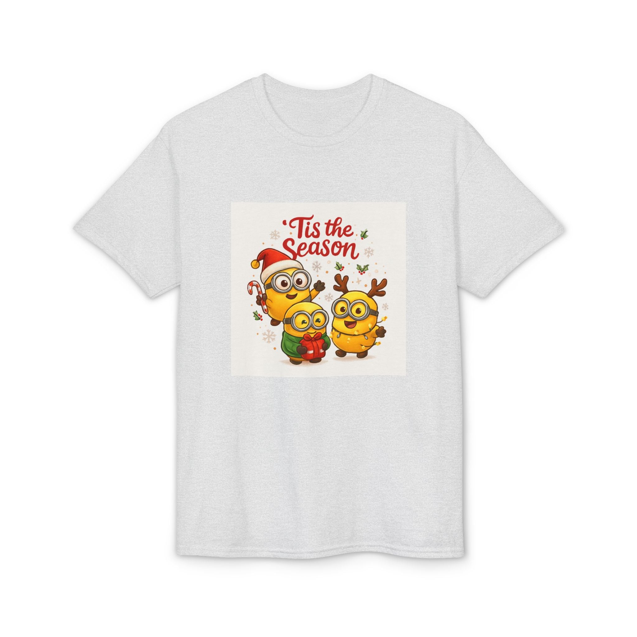 Tis the Season Holiday T-Shirt — Cute Minion-Style Christmas Tee